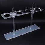 4-Hole Adjustable Plexiglass Funnel Stand for Labs
