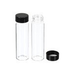 Patikil 40mL Glass Media Bottles, 12 Pack