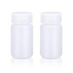 Wide Mouth HDPE Lab Reagent Bottle (2 Pcs)