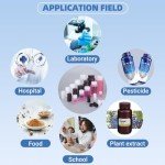 Wide Mouth HDPE Lab Reagent Bottle (2 Pcs)