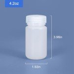 Wide Mouth HDPE Lab Reagent Bottle (2 Pcs)