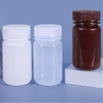 Wide Mouth HDPE Lab Reagent Bottle (2 Pcs)