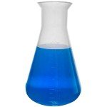 Plastic Erlenmeyer Flask Set - 50, 250, 500ml