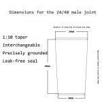 Laboy Glass Fractional Apparatus Kit with Vigreux Column