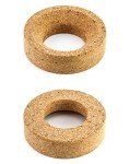 QWORK Cork Stand for Lab Flasks, Set of 4