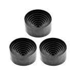 Lab Flask Support Rubber Stand - 90mm Diameter, 3 Pack