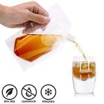 Travel Liquor Flasks Set - 10 Pack (8oz)