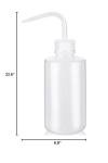Valchoose LDPE Plastic Squeeze Wash Bottle 250ml