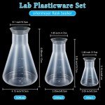 Xuhal Graduated Cylinders, Beakers, Flasks & Pipettes Set