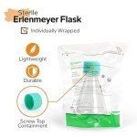 Sterile 125mL Vented Erlenmeyer Flask