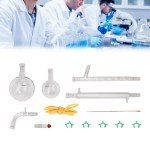 13-Piece Glassware Set for Organic Chemistry Lab
