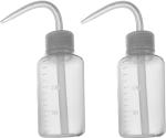 APUXON 150ml Narrow Mouth Wash Bottles - 2 Pack