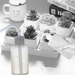 APUXON 150ml Narrow Mouth Wash Bottles - 2 Pack