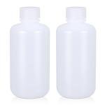 250ml Leak-Proof HDPE Lab Chemical Bottles (2 Pcs)