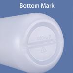 250ml Leak-Proof HDPE Lab Chemical Bottles (2 Pcs)