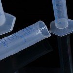 10-Pack Clear 100ml Graduated Measuring Cylinders