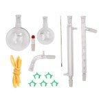 13-Piece Glassware Set for Organic Chemistry Lab