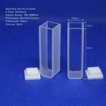 UV Quartz Cuvettes for Spectrometers - 2 Pack