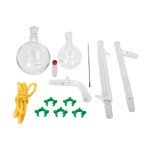 13-Piece Glassware Set for Organic Chemistry Lab