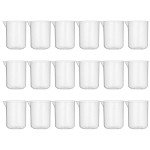 18 Pack 1000 ml Plastic Graduated Beakers