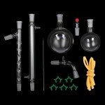 13-Piece Glassware Set for Organic Chemistry Lab