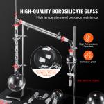 VEVOR 29-Piece Lab Glassware Distillation Kit 1000ml