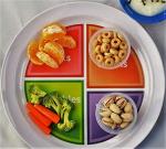 MyPlate Portion Control Nutrition Plates (4-pack)