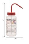 EISCO 500ml Acetone Wash Bottle, Color Coded