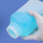 34oz Plastic Lab Chemical Reagent Bottles (5-Pack)