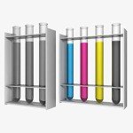 50 Clear Plastic Test Tubes with Caps - 10ml