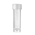 Eowpower 50-Pack 5ml Plastic Lab Sample Vials