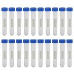 Kesell 10ml Round Bottom Centrifuge Tubes, 20 Pack