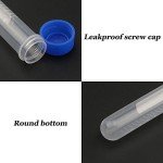Kesell 10ml Round Bottom Centrifuge Tubes, 20 Pack