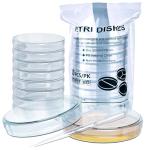 20 Sterile Petri Dishes with Lids and Pipettes