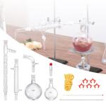 VEVOR 14-Piece Lab Glassware Distillation Kit 1000ml