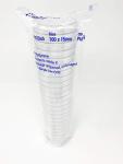 Sterile Petri Dishes with Lids, 100 mm, 25/Pack