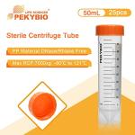 50ml Self-Standing Centrifuge Tubes - Pack of 25