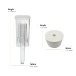 3G Wide Mouth Plastic Carboy with Airlock