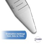 15mL Conical Centrifuge Tubes with Screw Caps