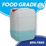5 Gallon Stackable Carboy with Leakproof Cap - 4 Pack