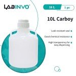 10L Round Carboy with Handle and Graduation