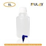 5L Round Carboy with Spigot and Screw Cap