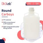 5.2 Gallon Heavy Duty Plastic Carboy with Handle