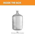 3 Gallon Glass Carboy for Lab Use