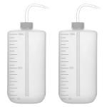 Stonylab 2-Pack Lab Squeeze Wash Bottles, 1000 ml