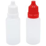 2 Pack 15ml Plastic Travel Dropper Bottles