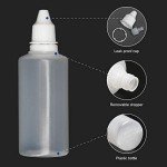 Plastic Dropping Bottles - 60ml, 12 Pack