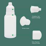50PCS 15ML Plastic Dropper Bottles with Caps