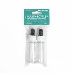 Pack of 2 20mL Dropper Bottles, Resealable