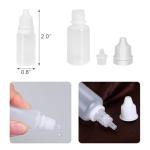 12pcs 10ml Plastic Eye Dropper Bottles